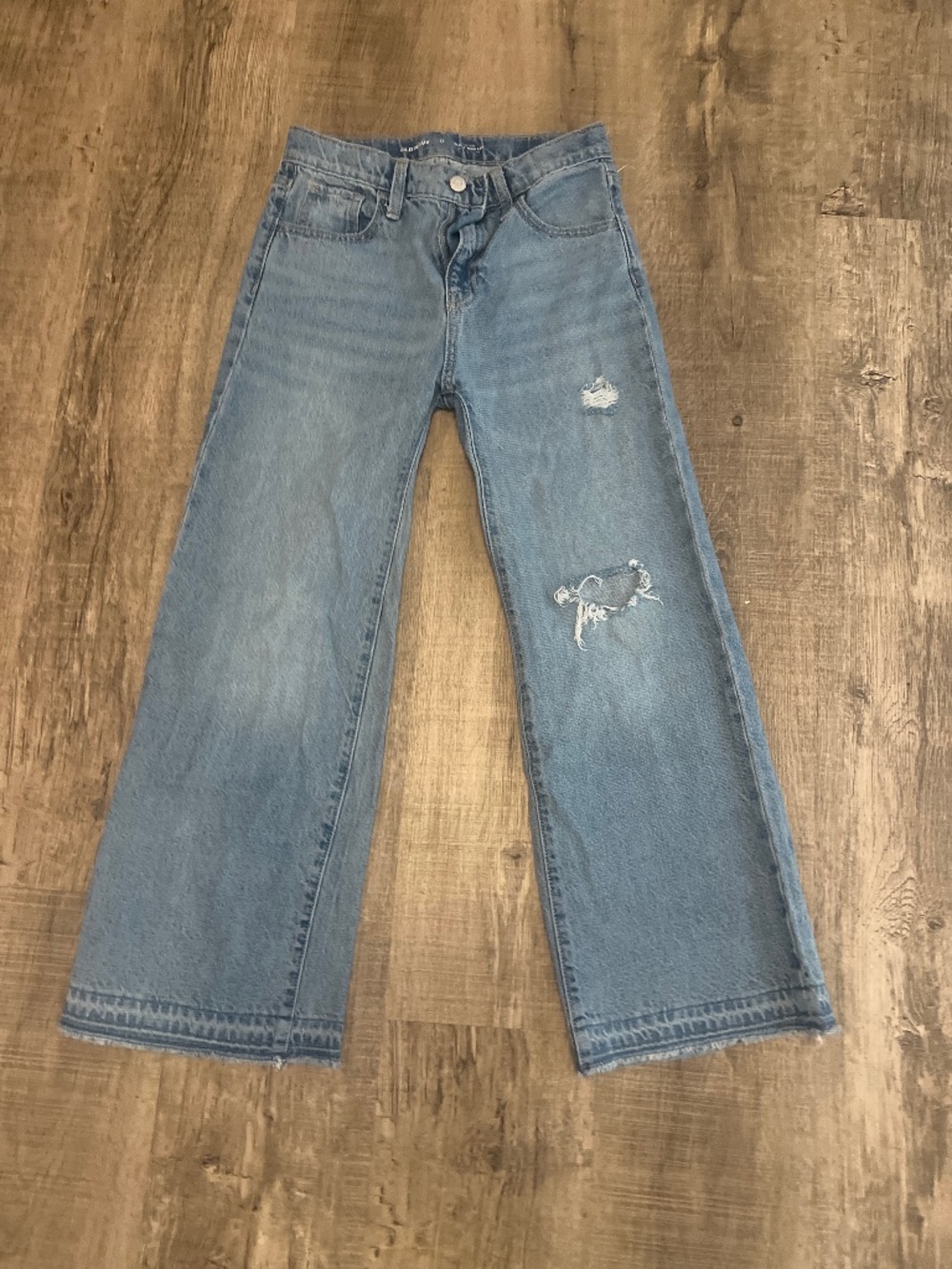 OLD NAVY KIDS BAGGY WIDE LEG JEANS